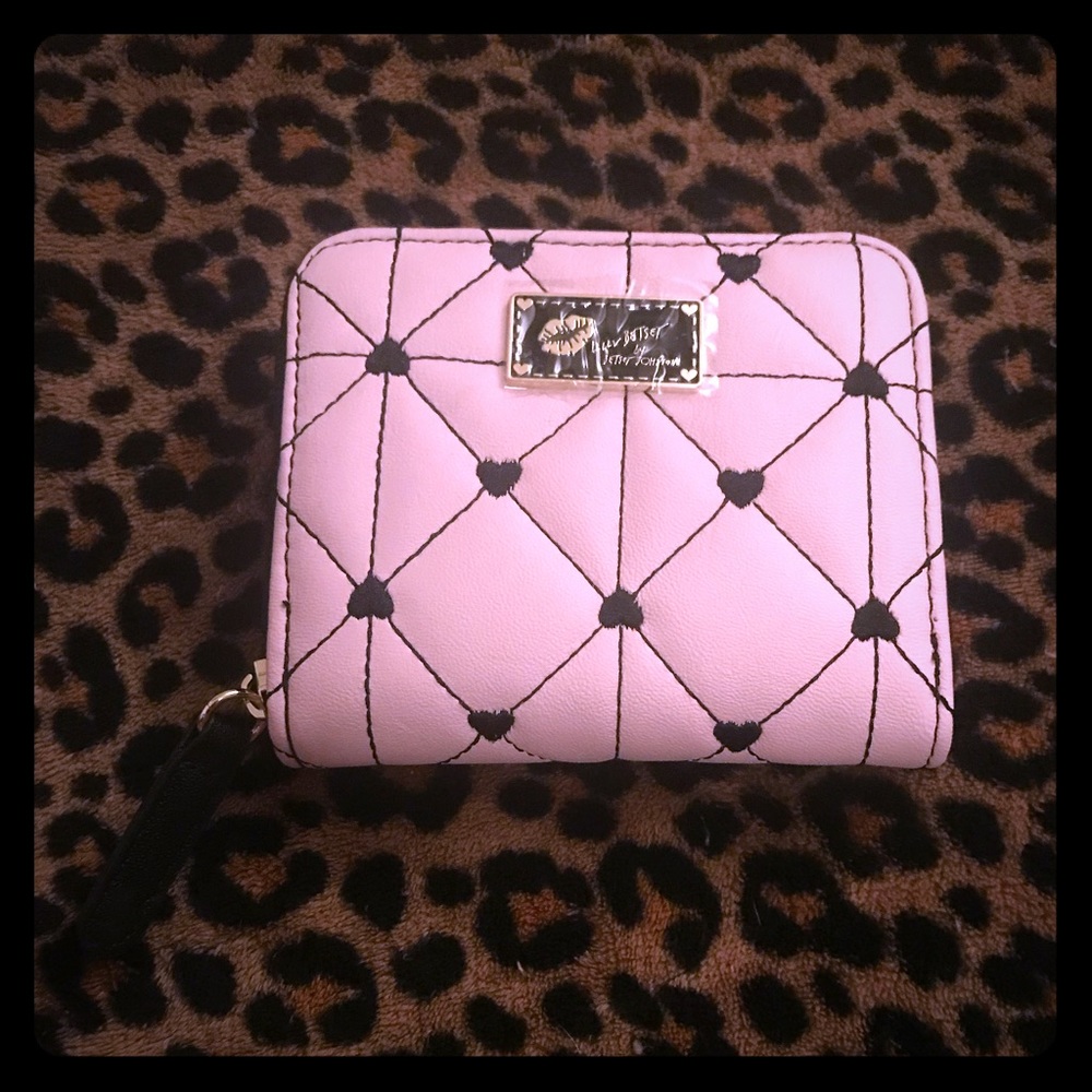 NWT BETSEY JOHNSON ZIPPIE WALLET
